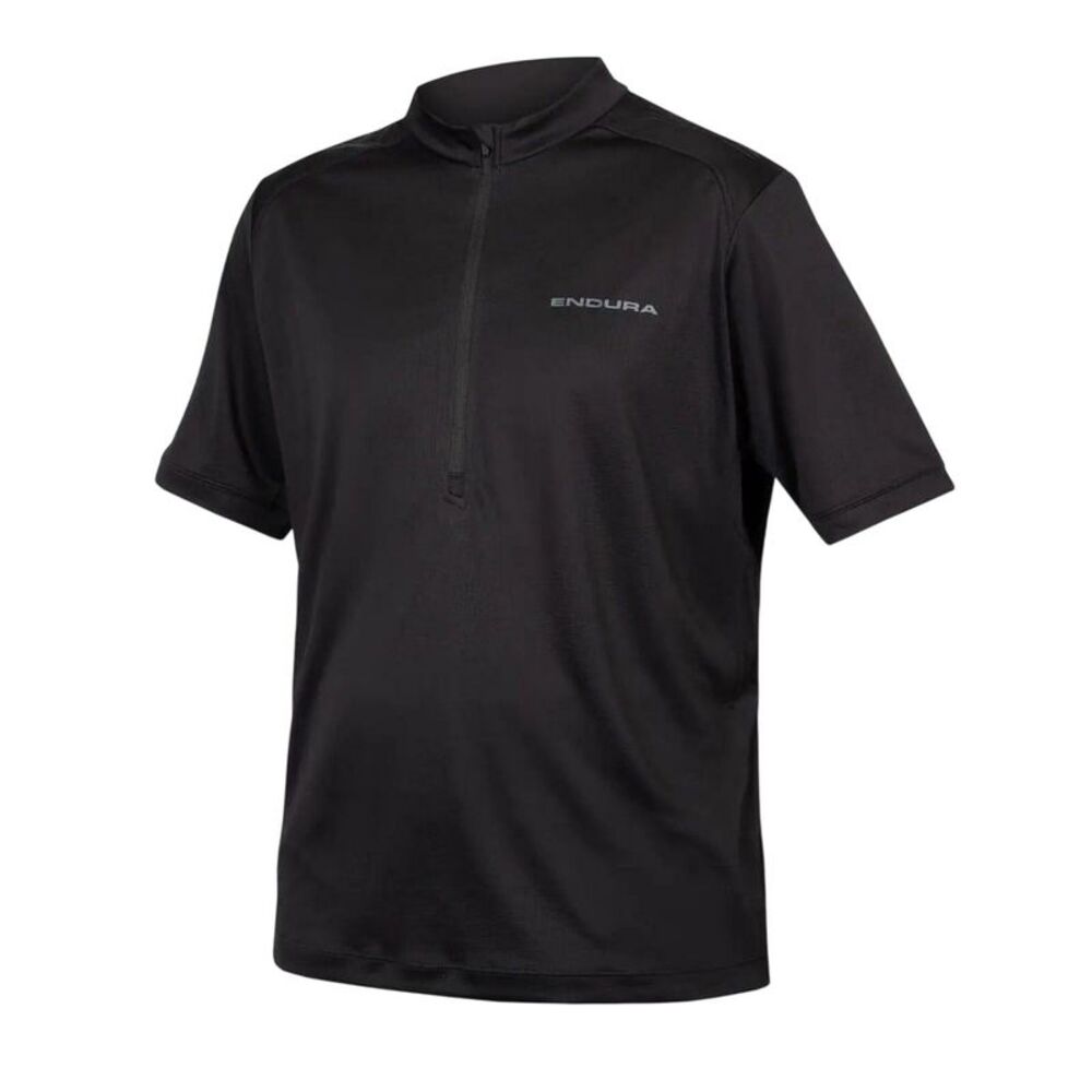 Endura Mens Hummvee Short-Sleeved Cycling Jersey / Black